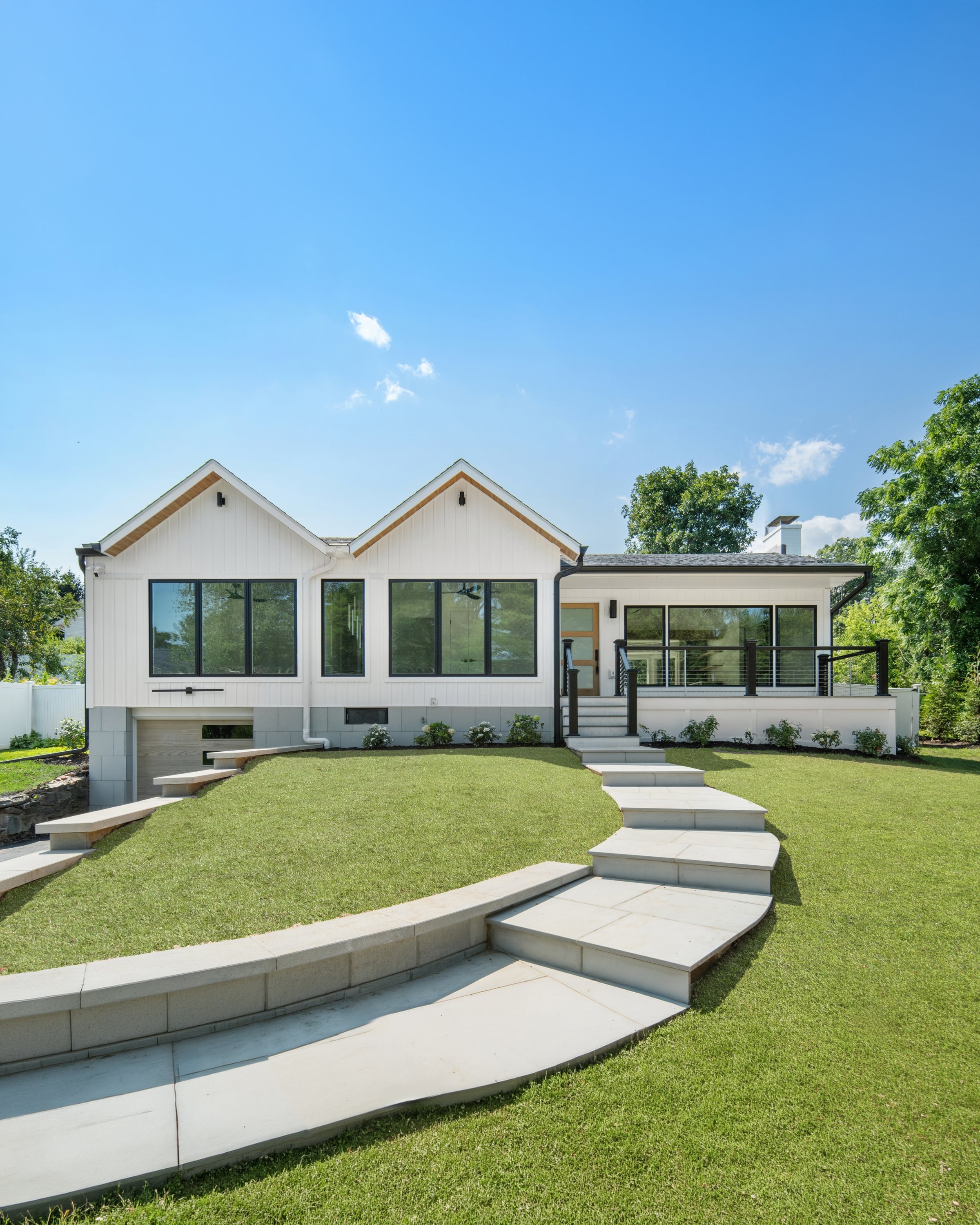 Ergon Builders completed new home exterior, Fairfield County CT